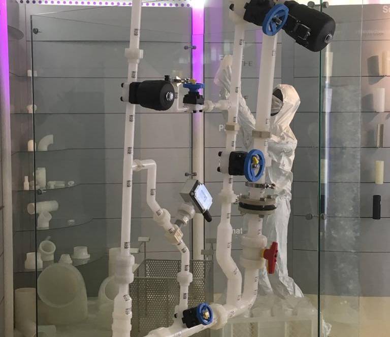 PVDF; indústria Farmacêutica;