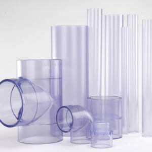PVC-U SCH40 TRANSPARENTE